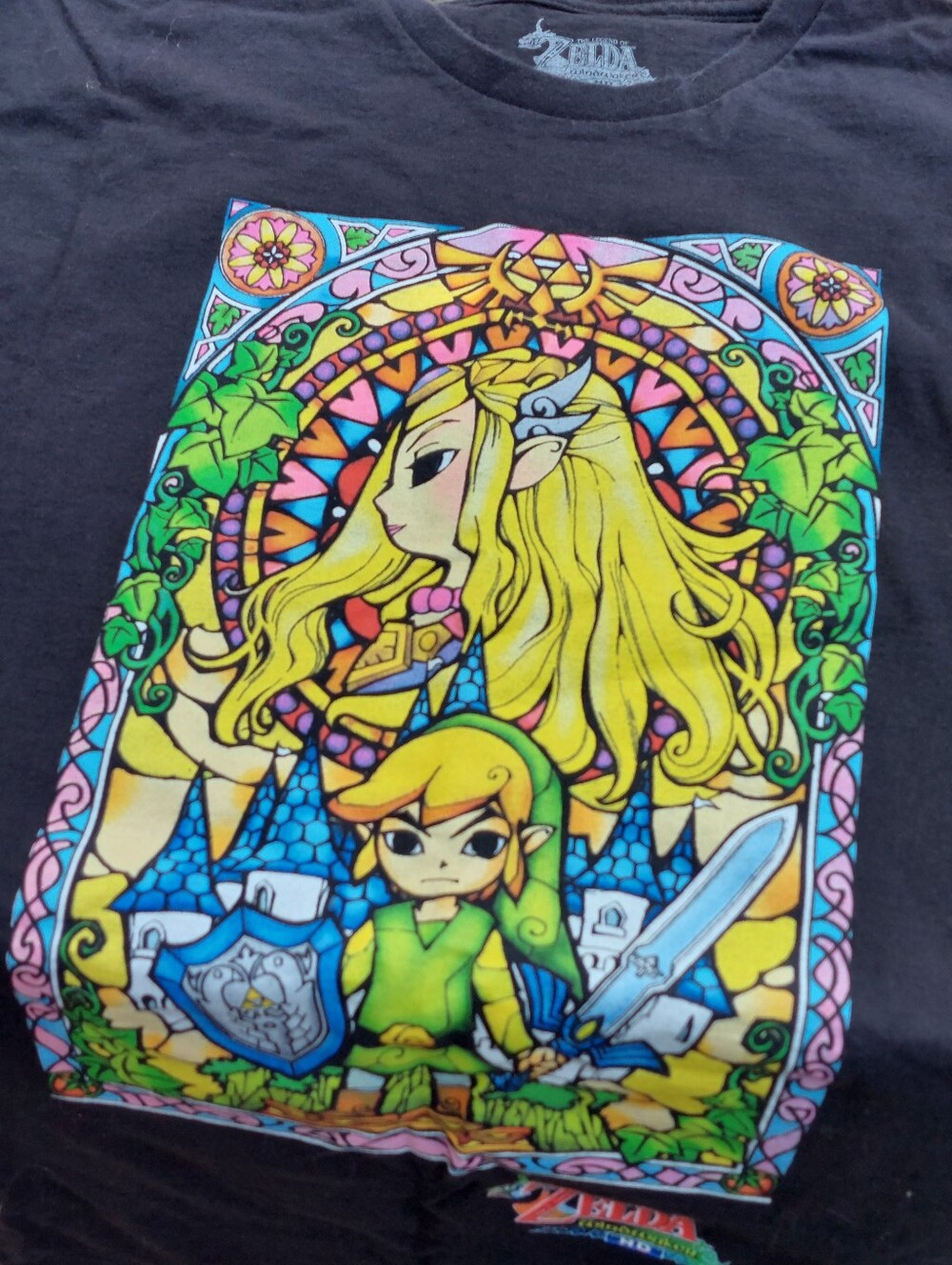 Legends of Zelda Tshirt Tee XL Windwaker